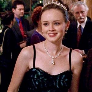ASO RARE Rory Gilmore Girls Yale Party Strapless Cocktail Dress Vintage Y2K 00s